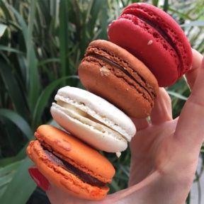 4 Gluten-free macarons from Little Next Door